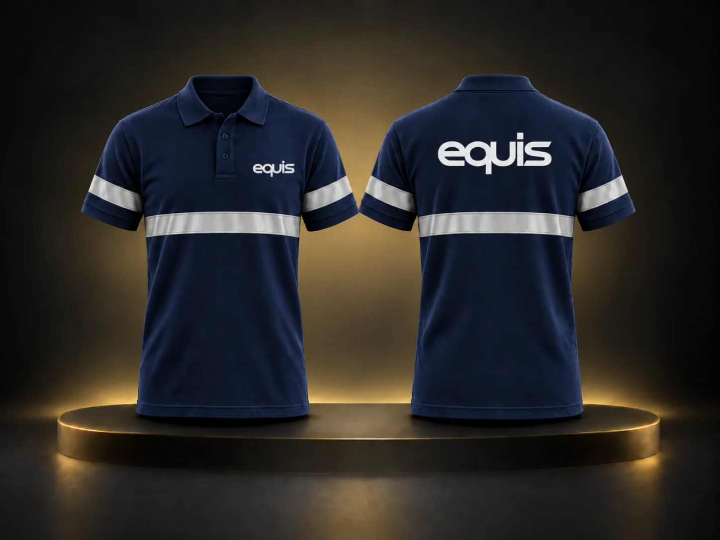 Chomba con refractario personalizada con logo de empresa, producción de FOCUS+